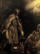 The Stigmatization of St Francis El Greco